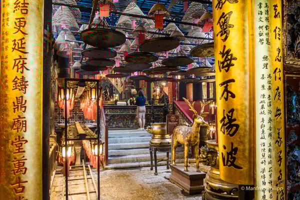Tempel in Hongkong
