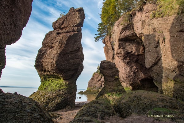Hopewell Rocks in Ostkanada