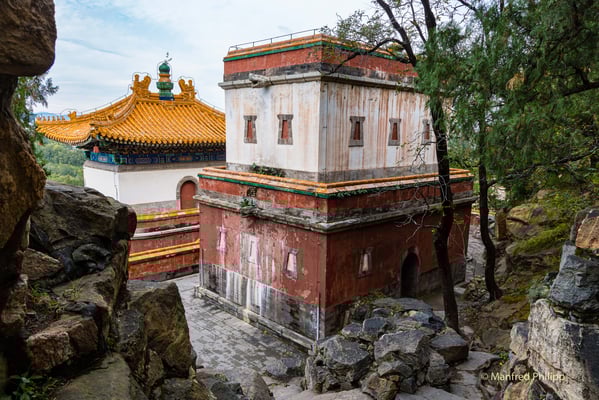 Tibetische Klosteranlage im Sommerpalast, Peking