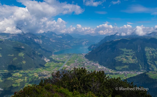 Blick ins Rausstahl, Uri