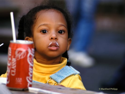 Mädchen in San Francisco, USA