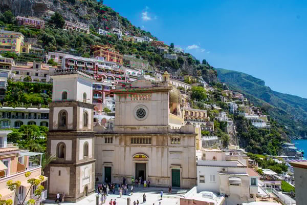 Kirche von Positano an der Amalfiküste