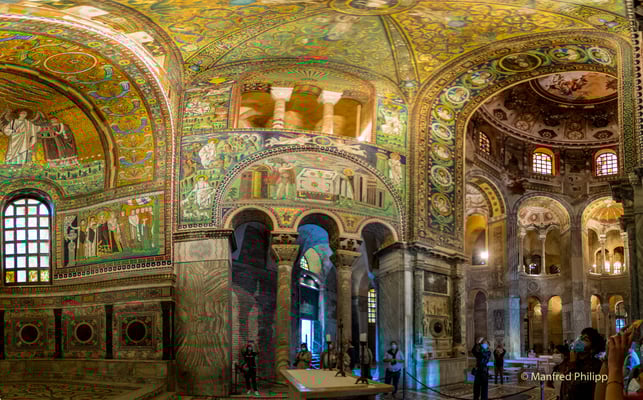 Basilika San Vitale in Ravenna, Italien