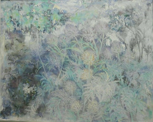  「薊」日展作品