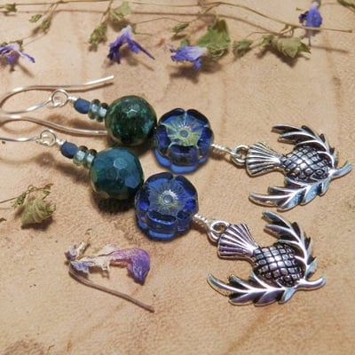 blog over distel als symbool van Schotland, Outlander en fantasy sieraden met een distel