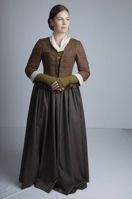 blog over fichu als kostuumaccessoires en outlander