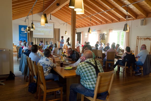 Volles Haus bei der Jahreshauptversammlung der LBV Kreisgruppe Memmingen-Unterallgäu. Foto: M. Kächler