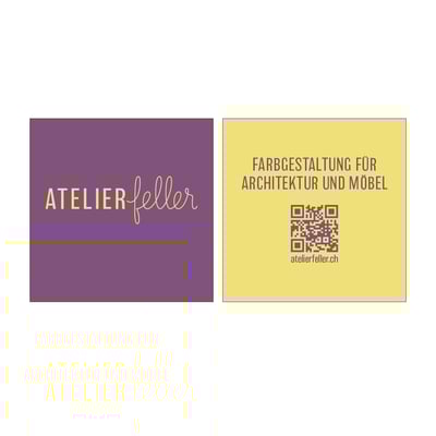 Visitenkarte | 7 cm | Vorder- und Rückseite