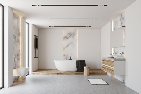 3D Visualisierung Badezimmer