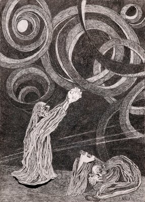 [Der Betende]. L’homme en prière