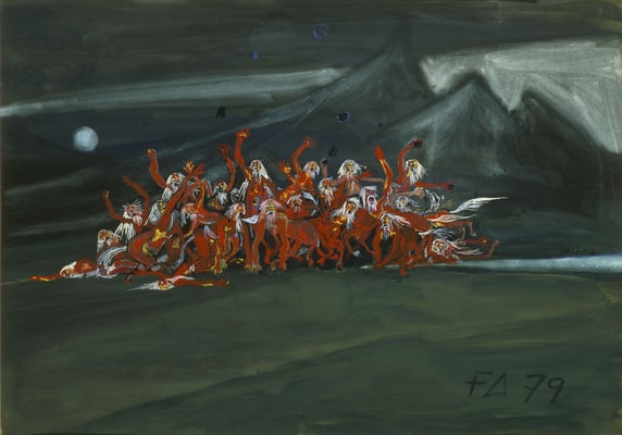 Zornige Zentauren. Centaures en colère