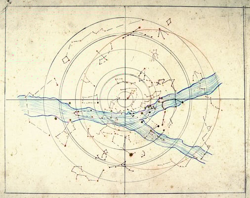 [Sternenkarte]. Carte des étoiles