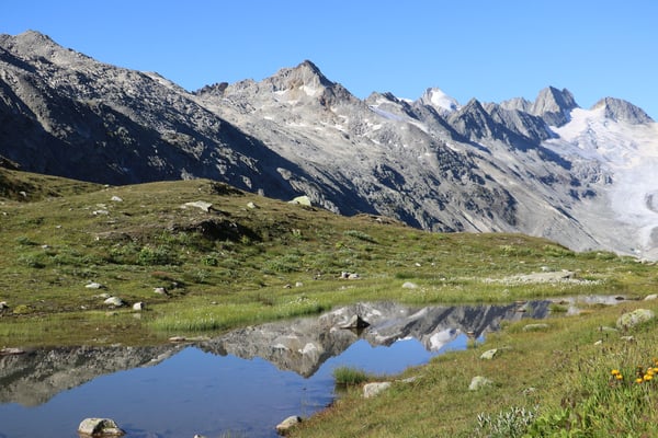 Mit den "Drüradbrüedere" am Trübtensee unterwegs.