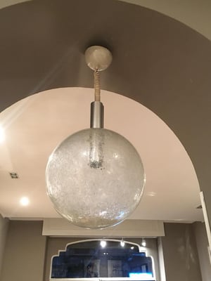 Lampadario “Sfera” Flos design Tobia Scarpa