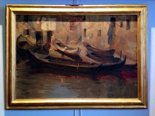 Olio su tavola - Emile Lindenfeld