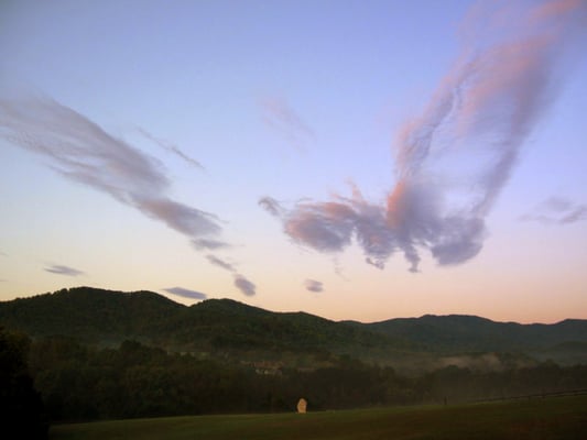 Abendstimmung am Monroe Institute