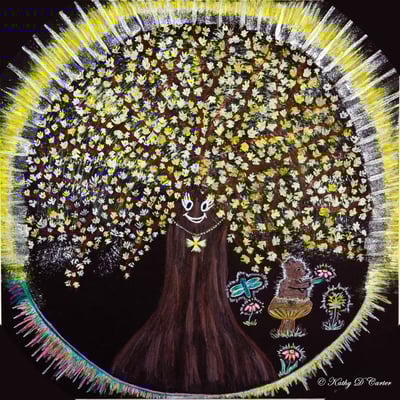 Healing Art Mandala by Kathy D Carter