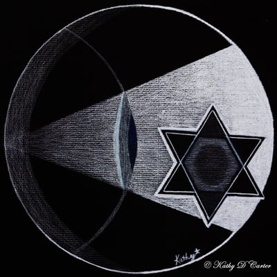 Healing Art Mandala by Kathy D Carter