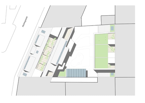 Abelegasse, 1160 Wien-A, Lageplan -  © KNAUER ARCHITEKTEN