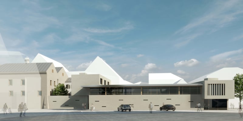 Conversion and extension of the building Salzburger Vorstadt 15 in Braunau-A, 2020 - Award