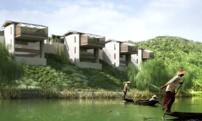 40 Einfamilienhäuser in Changsha - CN