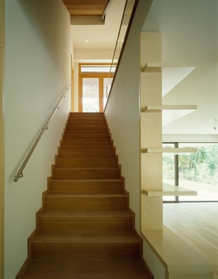 Übergang Bibliothek-Stiegenlauf - Foto © G. Zugmann