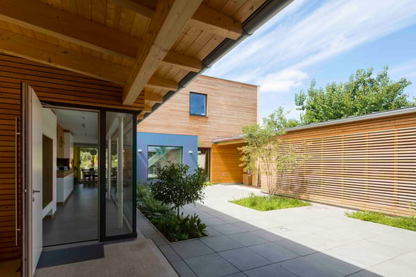 Atriumhaus im Weinviertel, Unterolberndorf-NÖ  - Foto © R. Steiner