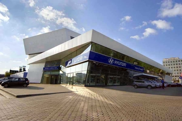 Neubau der Hyundaizentrale Moskau-RU, 2003-2006