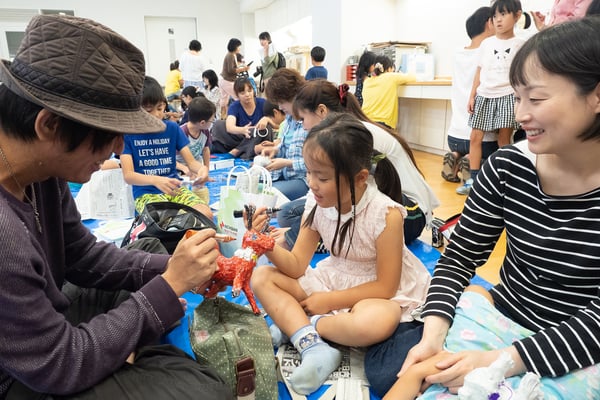 2018年 安城市民ギャラリー　ワークショップ風景