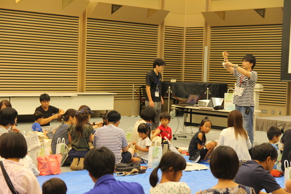 2018年 大垣市スイトピアセンター　ワークショップ風景