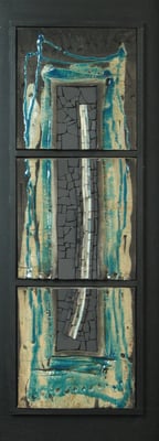 gd triptique, 30x120 cm, EAU TRACE IV 2013