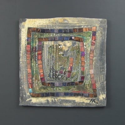 petit carré, 40x40 cm, CREPUSCULE 2014