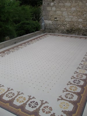 le tapis fini, vue3, et voila, mal partout mais ça valait le déplacement, ce tapis me plais toujours autant.