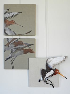  Je les peints et je les étudie,