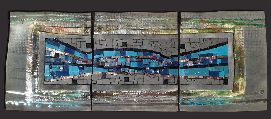 horizontale, 137x32 cm, TORRENT 2015