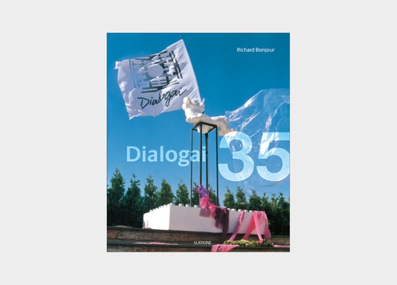 ÉDITIONS DIALOGAI ET SLATKINE | LIVRE 35 ANS DIALOGAI |  CONCEPTION ET RÉALISATION