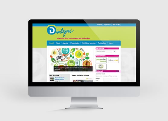 ASSOCIATION DIALOGAI | SITE INTERNET | CONCEPTION