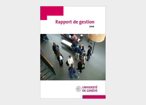 UNIVERSITÉ DE GENÈVE | BROCHURE | CONCEPTION ET RÉALISATION