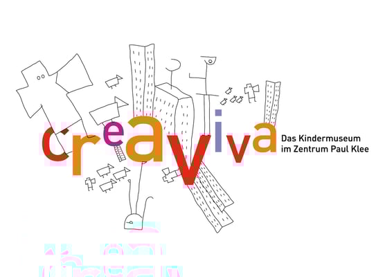 CREAVIVA | CENTRE PAUL KLEE | INDENTITÉ VISUELLE | LOGO | EN COLLABORATION AVEC CLAIRE GOODYEAR