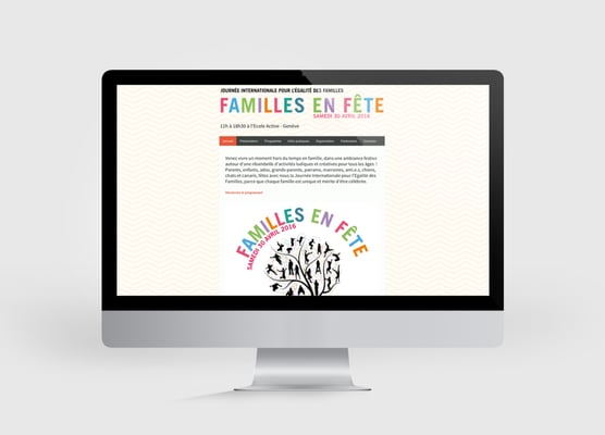 FAMILLE EN FETE | SITE INTERNET | CONCEPTION ET RÉALISATION