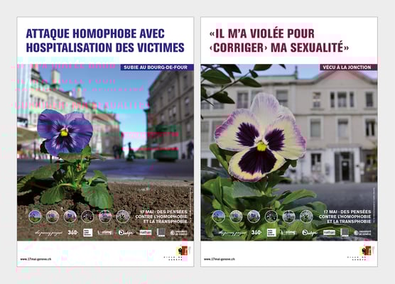 VILLE DE GENÈVE | CAMPAGNE 17 MAI 2017 | AFFICHE F4 | CONCEPTION ET RÉALISATION