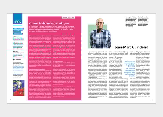 ÉDITIONS DIALOGAI ET SLATKINE | LIVRE 35 ANS DIALOGAI |  CONCEPTION ET RÉALISATION