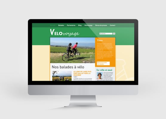 VELOVOYAGE | SITE INTERNET | CONCEPTION