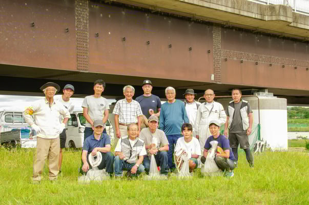 投網講習会の参加者の皆さん