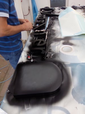 Produktion LED Buchstaben vollacryl