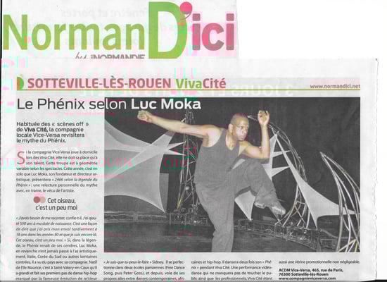 Portrait Luc Moka Normand'ici