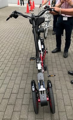 見た目がカッコィイ三輪車、こちらも試作品