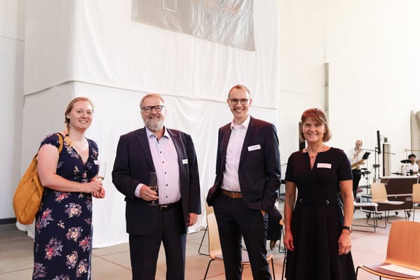v.l.: Sabine Kaltwasser, Thomas Regenbrecht, Daniel Wörmann und Dr. Sabine Kretschmann-Dulisch  l  Foto: Bartosz Galus