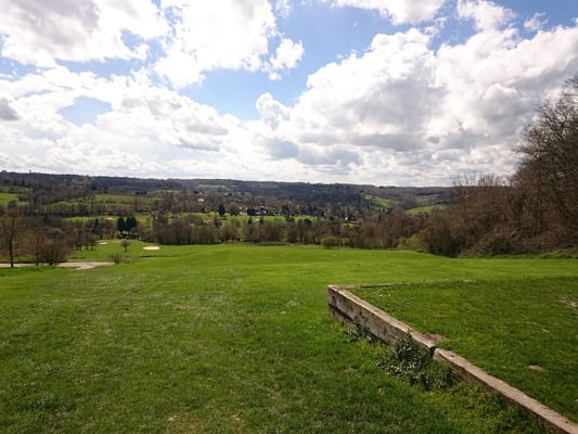 La vue depuis notre "restaurant d'altitude"