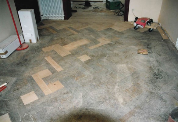 Restaurierung Parkett Weber